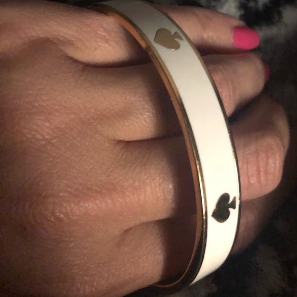 Kate Spade Bangle bracelet • white/gold • - Picture 5 of 5